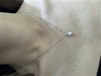 Necklace Lux Gioielli Woman in White Gold Perla CLLK0136K;004;BI - CLLK0136K;004;BI